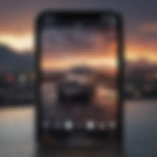 iCloud storage interface showcasing photo organization