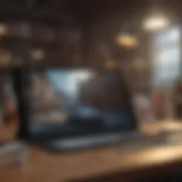 Creative workspace featuring iPad Pro and stylus