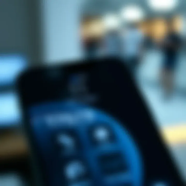 Screenshot of the iPhone 11's interface demonstrating software features