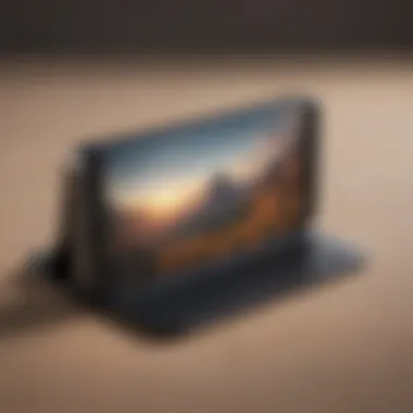 Innovative Foldable Design Innovative foldable design of the iPhone Flip