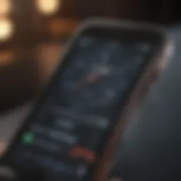 Innovative widget design on iPhone SE