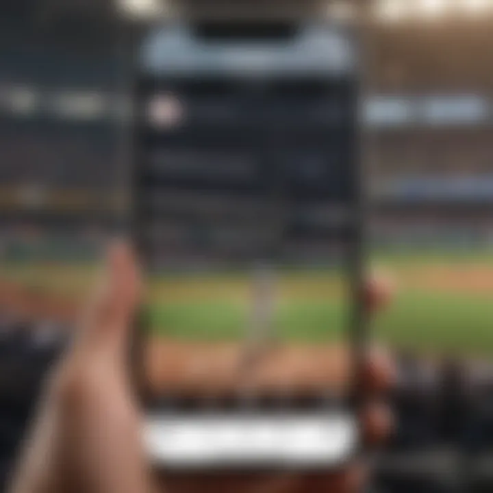 Intuitive User Interface for Baseball Fans