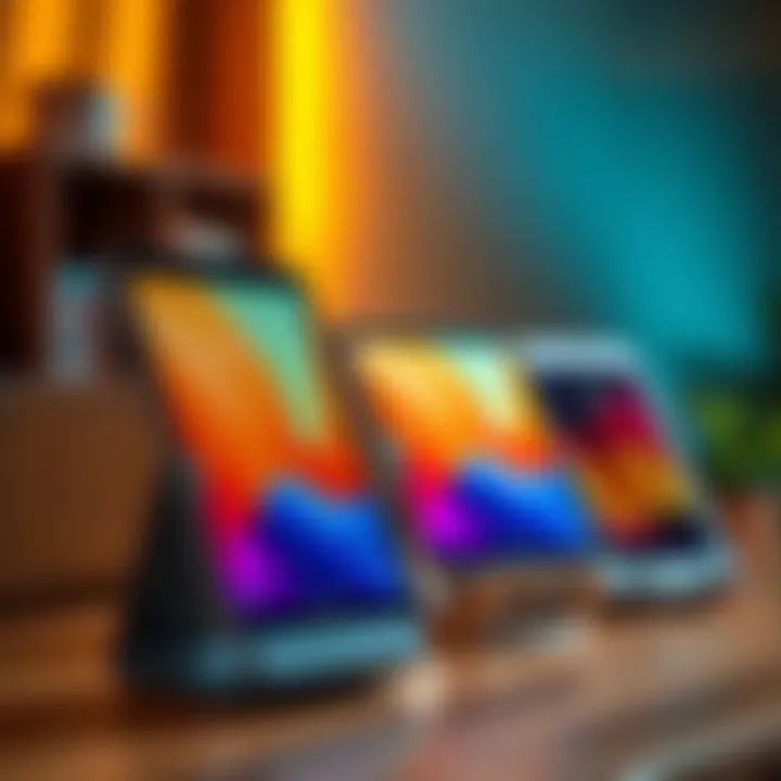 Diverse Styles: Finding Your Ideal Vertical Stand Multiple iPad vertical stands showcasing different styles