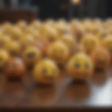 Diverse Emojis for iPhone Users iPhone screen with fresh and diverse emojis