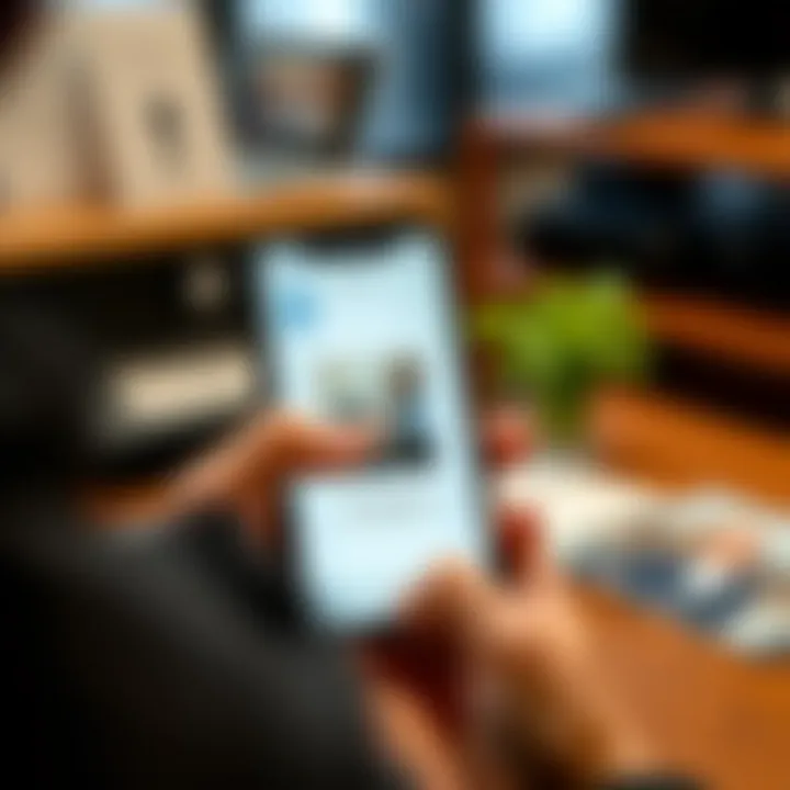 Navigating the HP Smart App Using the HP Smart app on an iPhone