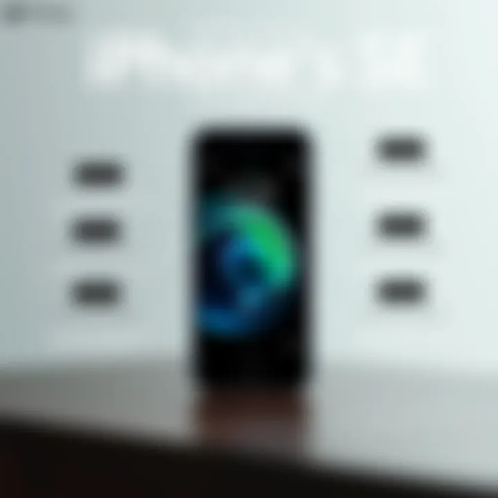 An infographic illustrating user experiences with the iPhone SE over the years.