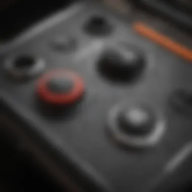 Close-up shot of buttons and ports covered by LifeProof case