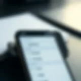 An iPhone displaying the AirPrint options