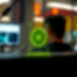 Visual representation of AirTag tracking technology