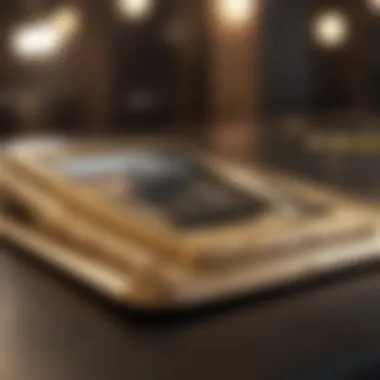 Exquisite Gold iPad Mini Luxurious iPad Mini in Gold Color