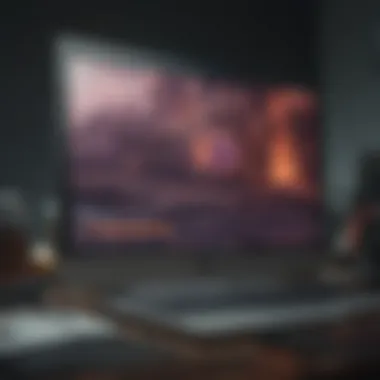 Visual representation of MacBook integrating AMD architecture