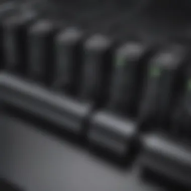 Various MacBook Pro battery types lined up