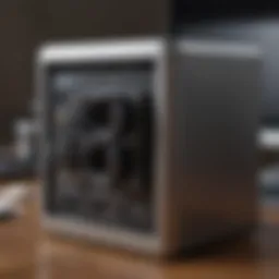 MacBook Pro with external hard drive