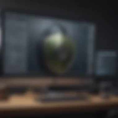 Security Advancements in macOS Releases Illustration of security upgrades throughout macOS history