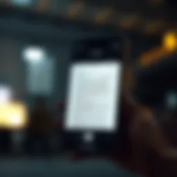 A screenshot showcasing the built-in PDF markup tools available on iPhone.