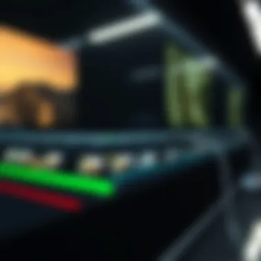 Efficient Timeline Management in Final Cut Pro A timeline filled with media clips in Final Cut Pro