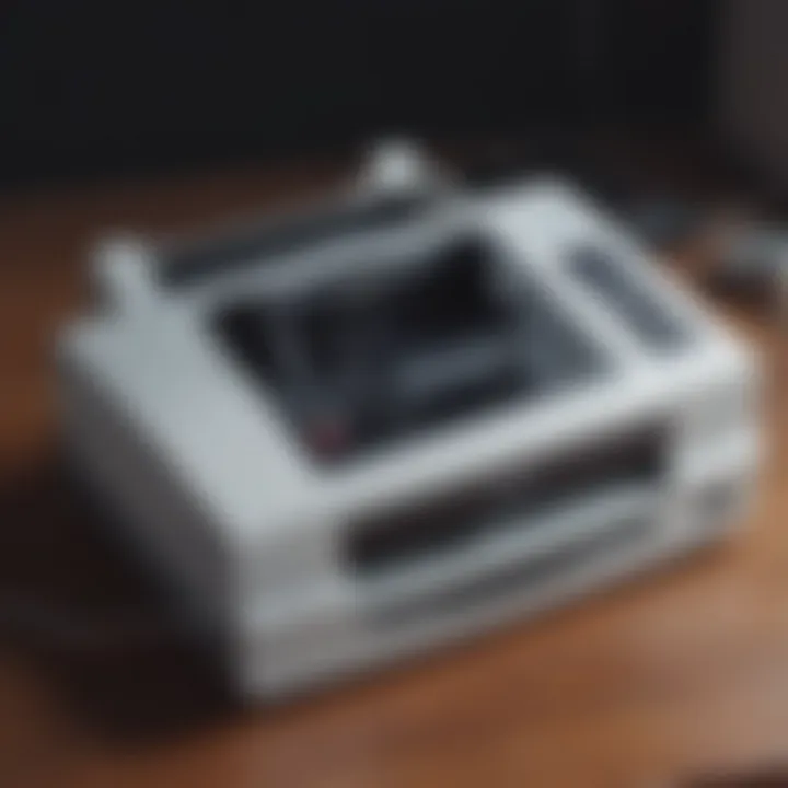 Modern fax machine