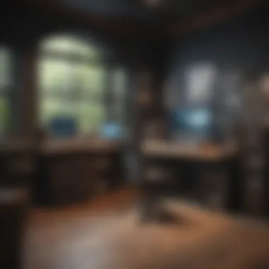 Harmonious Workspace Music Studio Setup