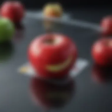 Illustration of redeeming an Apple gift card on an Apple device.