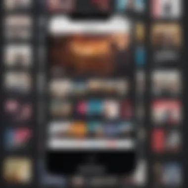 Apple Music library with a selection of songs
