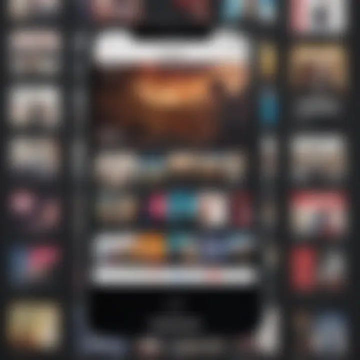Apple Music library with a selection of songs