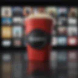 Apple TV interface showcasing movie selection