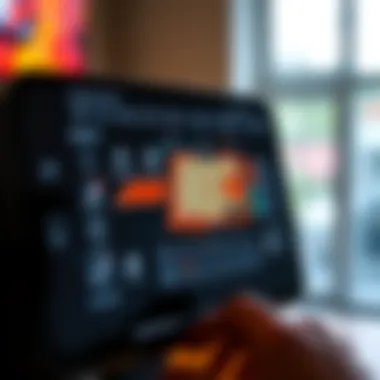 User interface of NBA 2K22 on Apple devices highlighting intuitive controls.