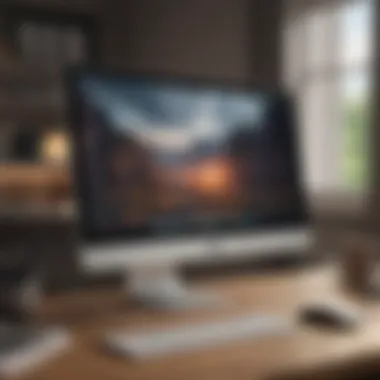 Ergonomic Monitor Setup for Enhanced Comfort Ergonomic monitor setup with MacBook Air