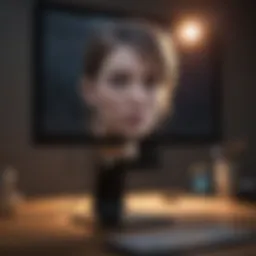 Vibrant display illustrating color accuracy