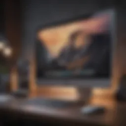 A sleek MacBook running optimization software