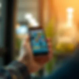 A smartphone displaying a productivity app interface