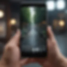 Smartphone with creative editing tools