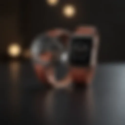 Elegant styling of petite Apple Watch