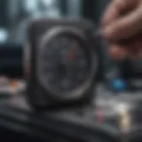 Precision measurement illustration