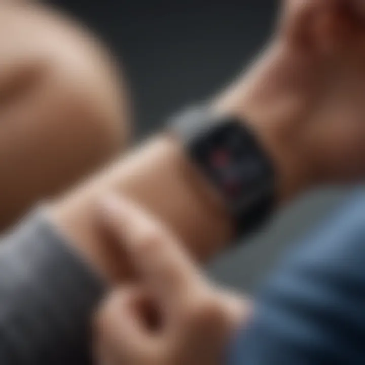 Real-time glucose monitoring on Apple Watch