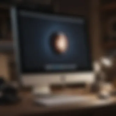 Refurbished iMac highlighting premium features