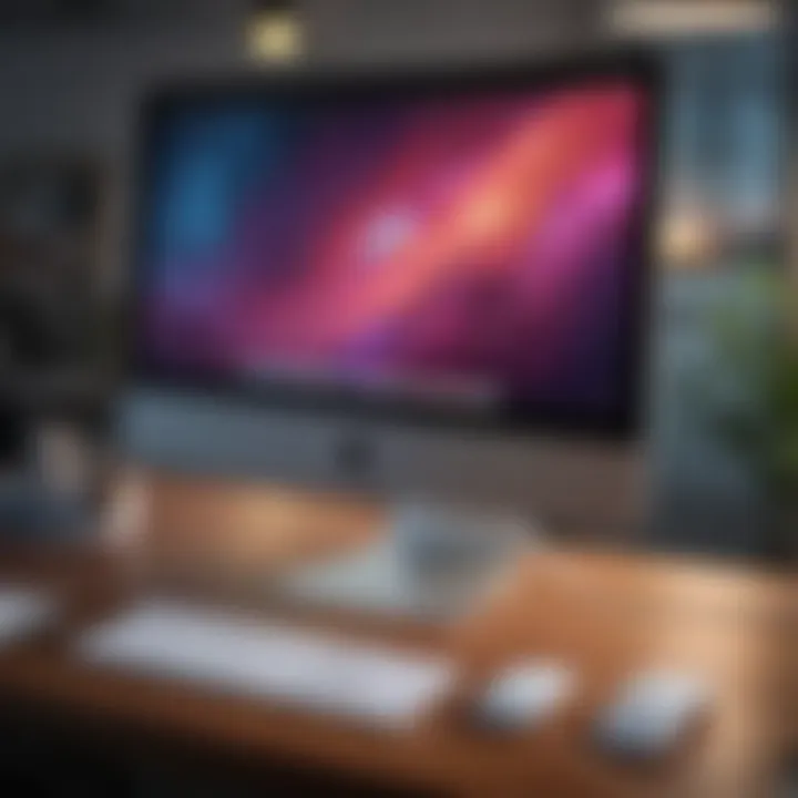 Refurbished iMac with vibrant Retina display