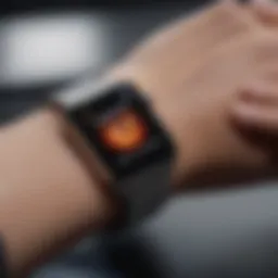 A sleek Apple Watch model displaying advanced features and functionality.