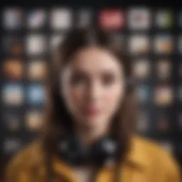 Visual representation of Apple Music library recovery options.