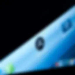 A detailed view of Safari browser interface on a PC