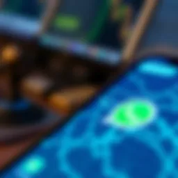 Illustration of WhatsApp data migration