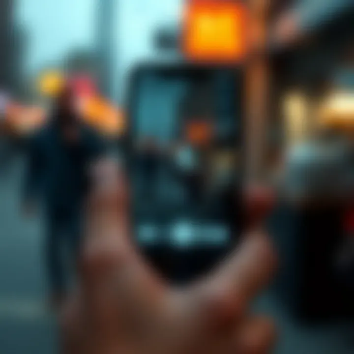 Third-party app interface for video locking