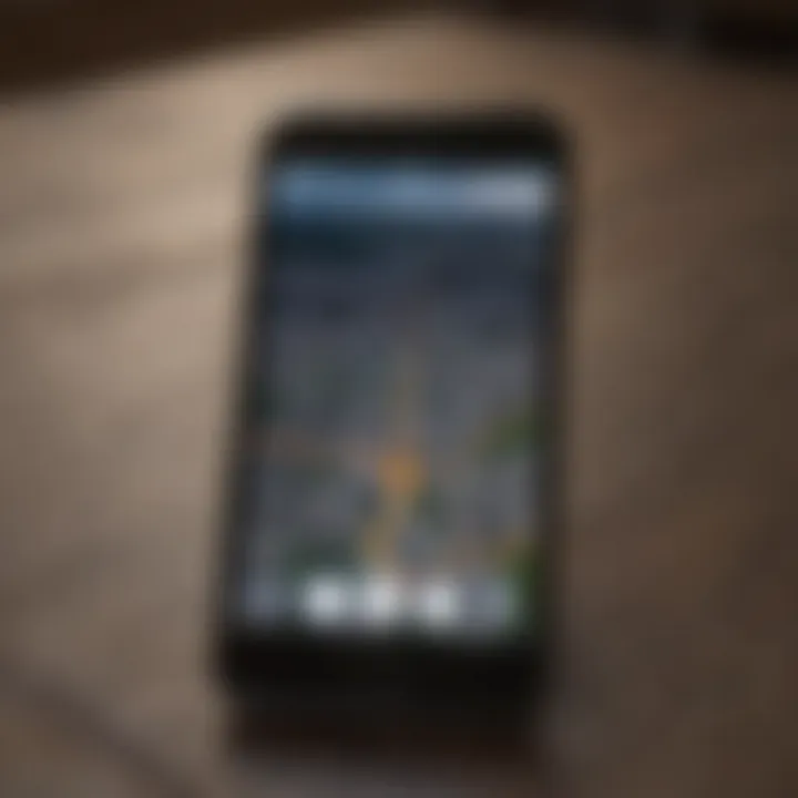 Virtual tracking map icon