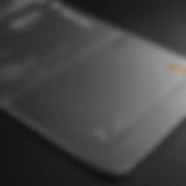 Sleek and Modern Apple Pay Metal Card Back Design