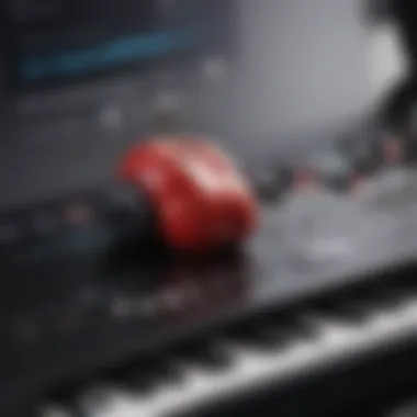 Elegance in Music Interface Design Sleek and Modern Apple Music Interface