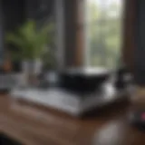 Sleek Turntable with AirPlay 2 Integration