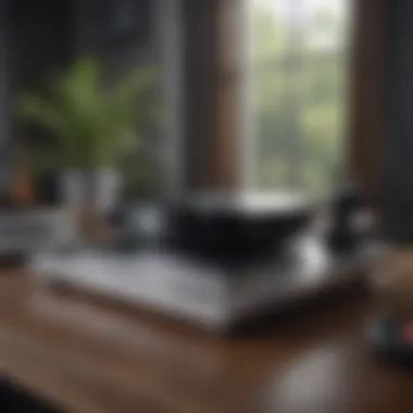 Sleek Turntable with AirPlay 2 Integration