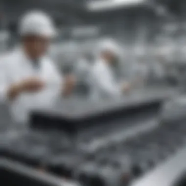 State-of-the-Art Apple Battery Manufacturing Sophisticated Apple Battery Production Line