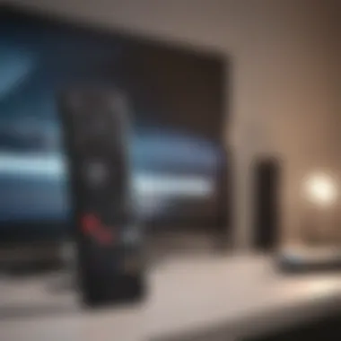 Advanced Applications Transforming TV Interaction Various TV remote control apps on a smartphone screen
