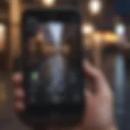 Showcasing Find My iPhone interface